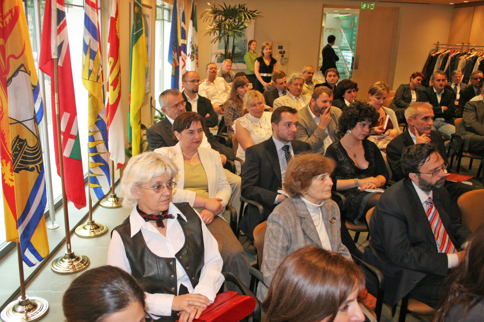 Part of the audience at the book launch