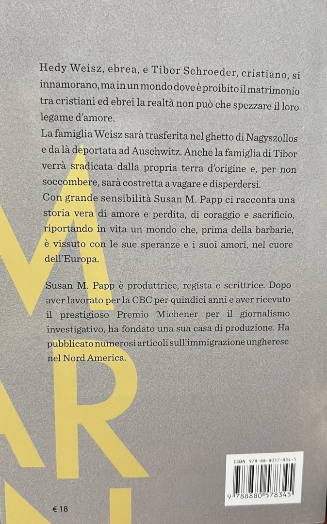 Outcast Italian Back Cover